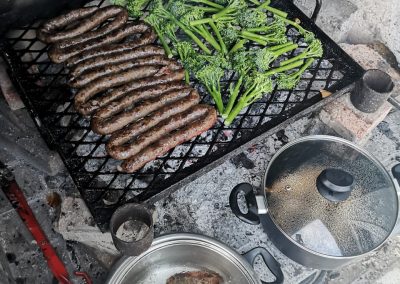 We braai vegetables