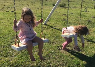 Swinging at our favourite country coffee shop