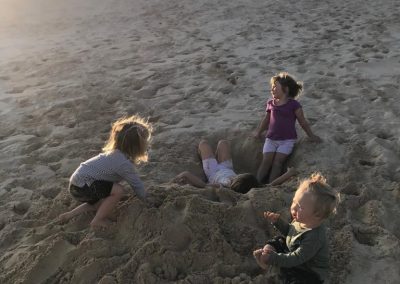 Fun in the sand