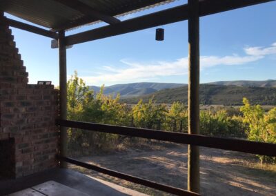 View from the patio